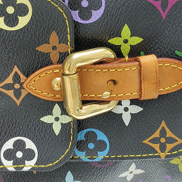 LV × TM NÉONOÉ MM Monogram Coated Canvas Black