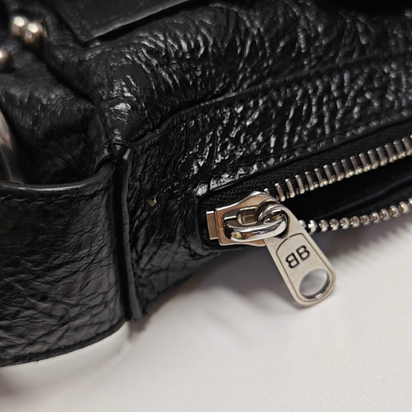 Lambskin Shoulder Bag Black