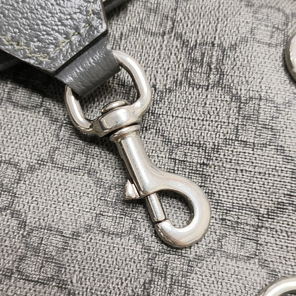 Neo Vintage Mini Monogram Coated Canvas Gray