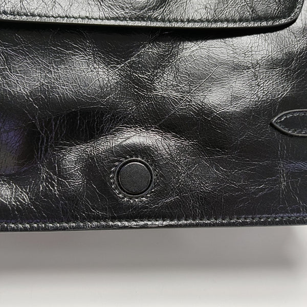 Calfskin Crossbody Bag Black