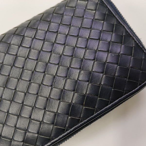 Calfskin Wallet Blue