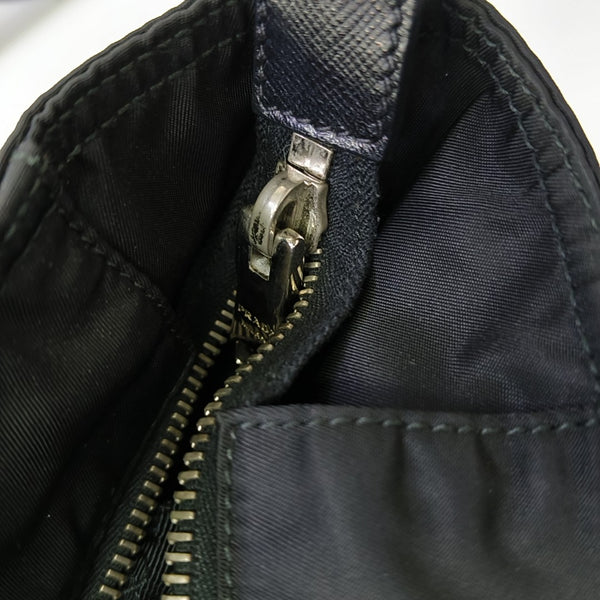Nylon Shoulder Bag Black