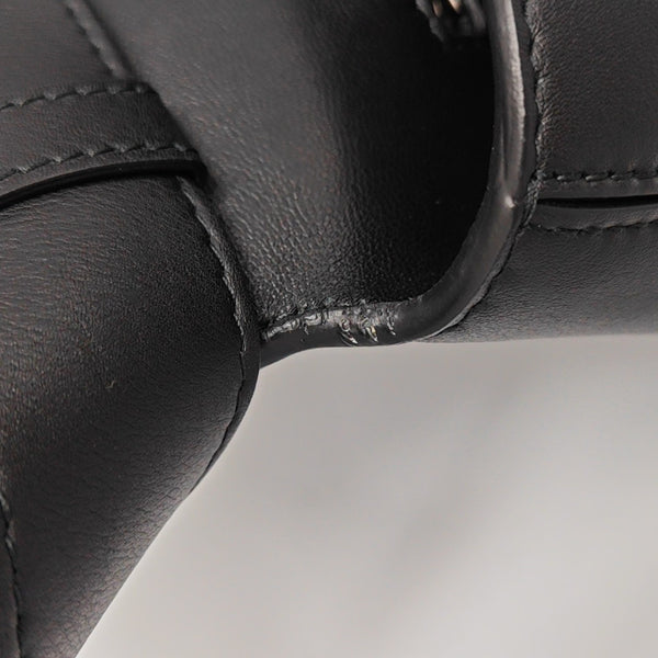 Downtown Medium Calfskin Black
