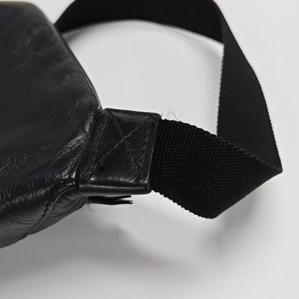 Calfskin Belt Bag Black