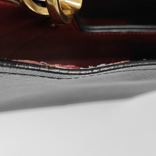 Panier Saffiano Calfskin Black