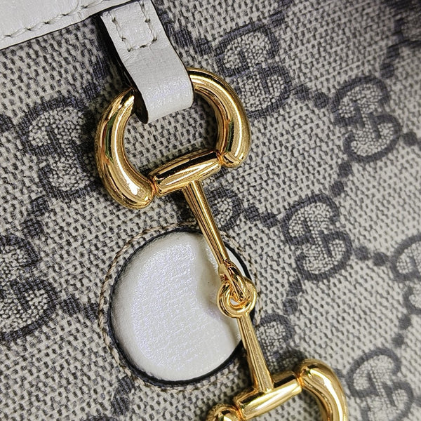 Horsebit 1955 Mini Coated Canvas Beige