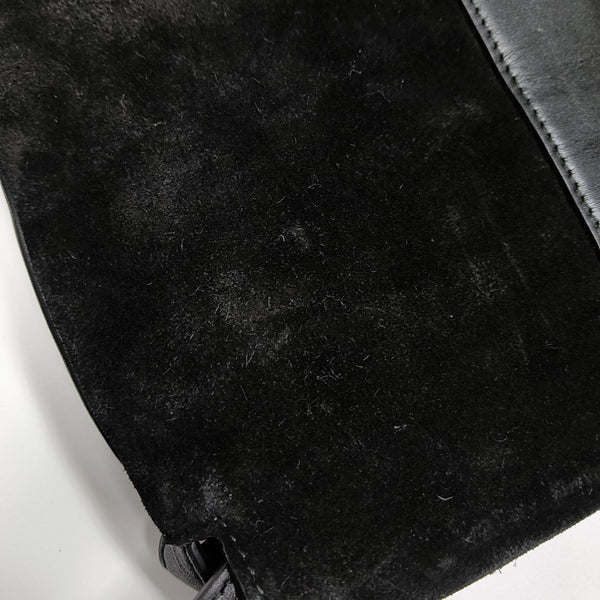 Arli Medium Suede Black