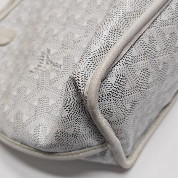 Anjou Mini Coated Canvas White