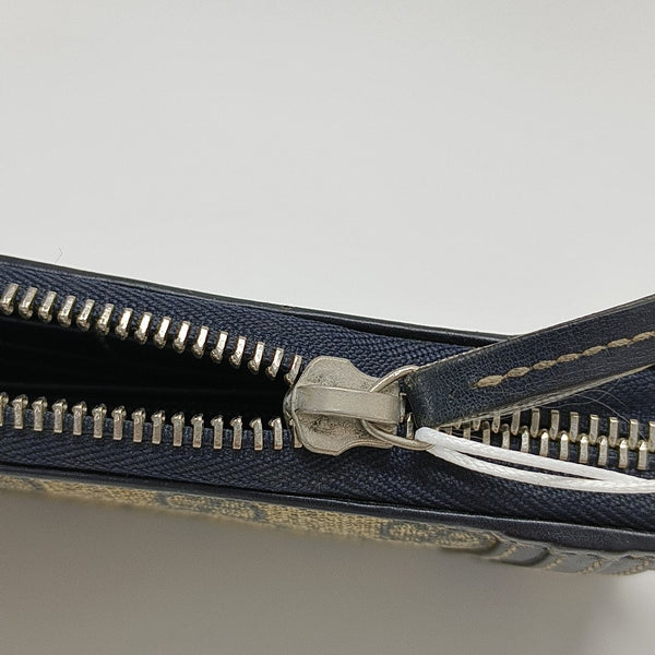 Monogram Coated Canvas Wallet Beige