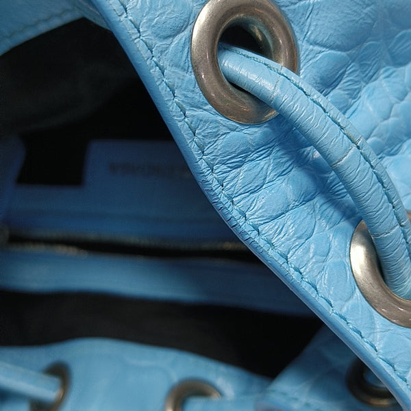 Le Cagole Mini Calfskin Blue