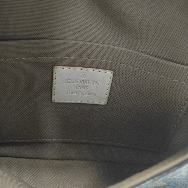 MARELLE Monogram Coated Canvas Brown