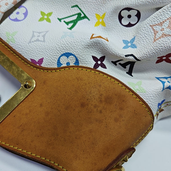 LV × TM JUDY MM Monogram Coated Canvas White