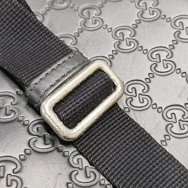 Signature Monogram Calfskin Black