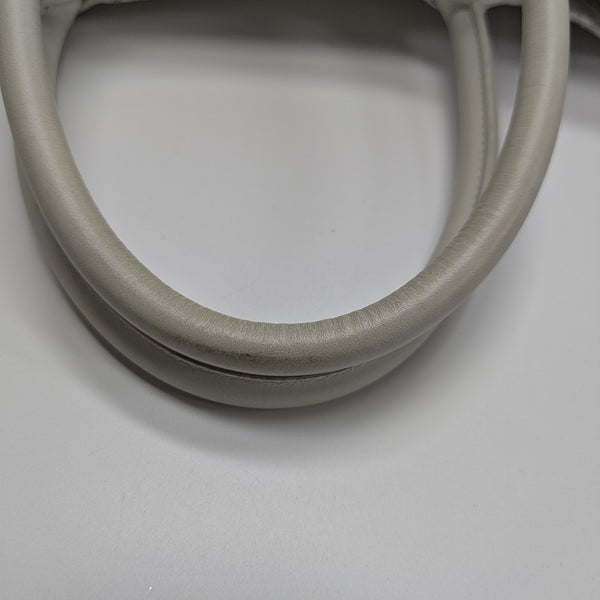 Book Tote Medium Oblique Calfskin White