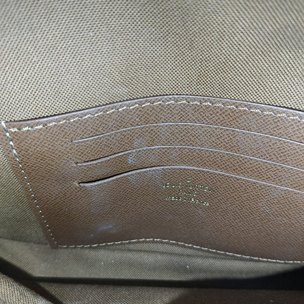 IVY Monogram Coated Canvas Brown