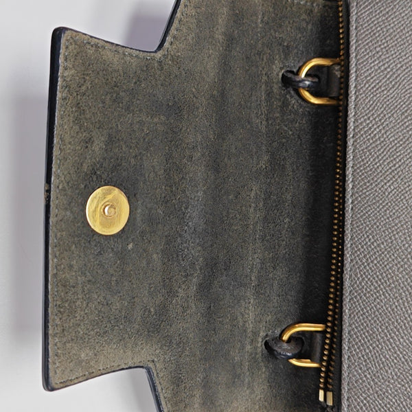 BELT Nano Calfskin Gray