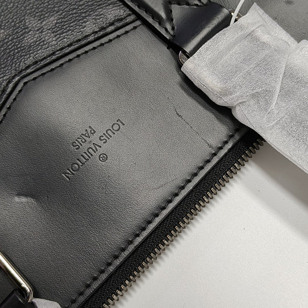EXPLORER Monogram Coated Canvas Black