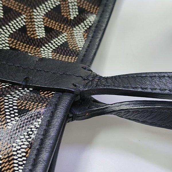 Anjou Mini Coated Canvas Black