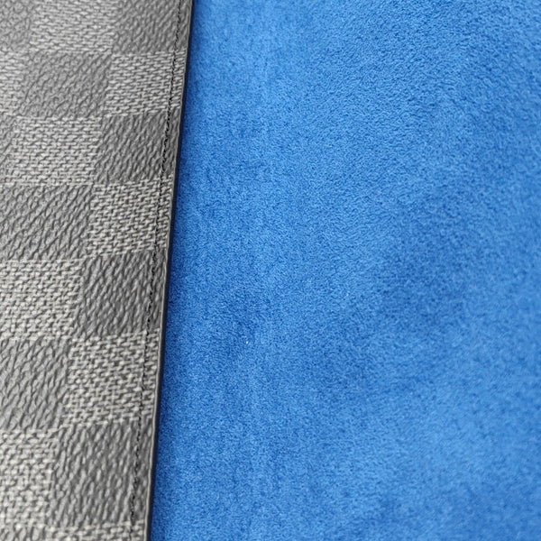ALPHA Damier Graphite Coated Canvas Gray