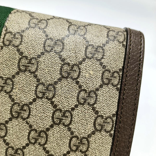 Authenticated pre-owned Ophidia Medium Monogram Coated Canvas Beige - Shoulder Bag at Looply