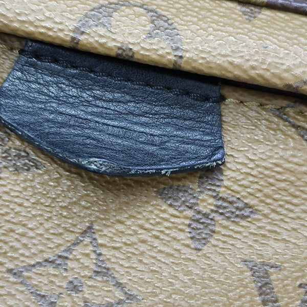 PALM SPRINGS PM Monogram Coated Canvas Brown