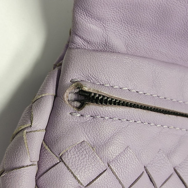 Lambskin Shoulder Bag Purple