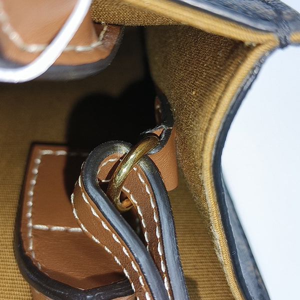 CABAS CELINE Mini Coated Canvas Brown