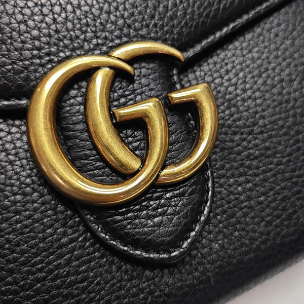 GG Marmont Mini Calfskin Black