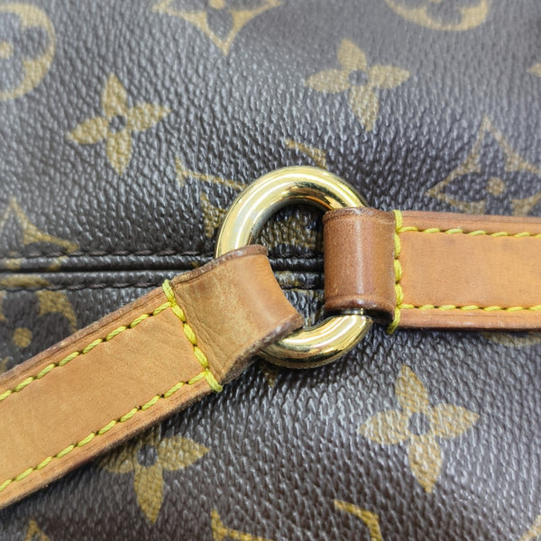 TOTALLY Monogram Coated Canvas Brown