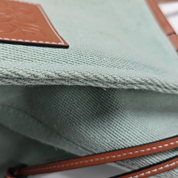 Cushion Small Canvas Green