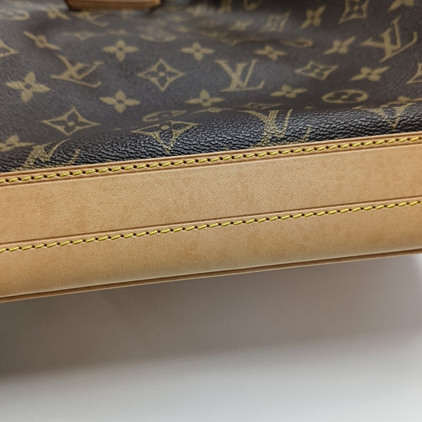 NOÉ GM Monogram Coated Canvas Brown