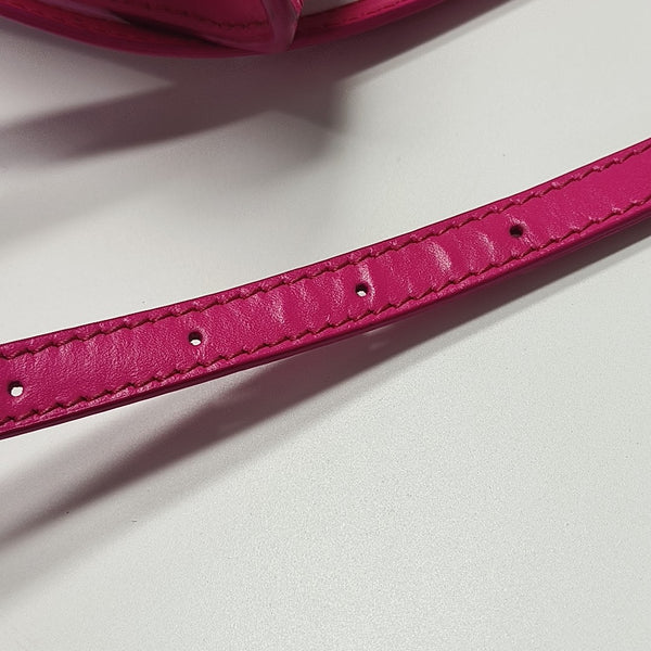 Hourglass XS Quilted Calfskin Red
