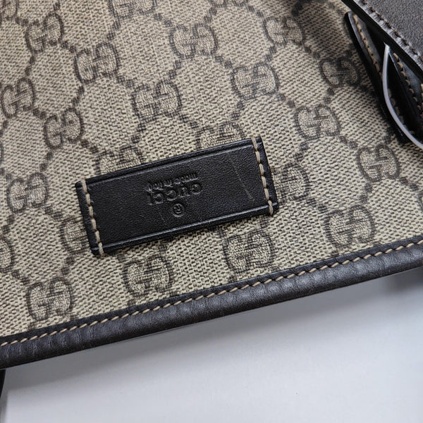 Monogram Coated Canvas Brown