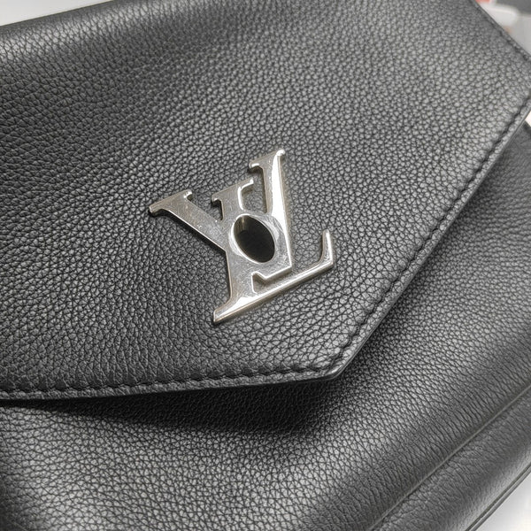 LOCKME BB Calfskin Black