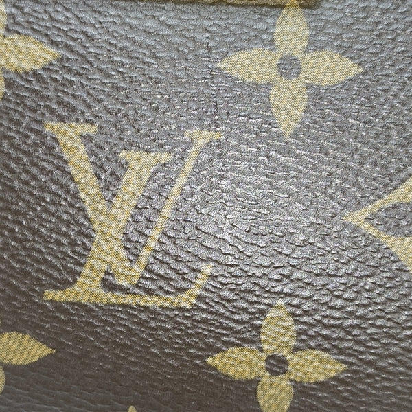 TWINNY Monogram Coated Canvas Brown