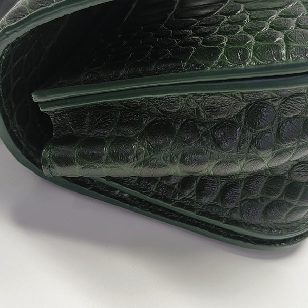 Calfskin Shoulder Bag Green