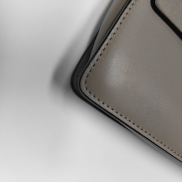 Faye Small Calfskin Gray
