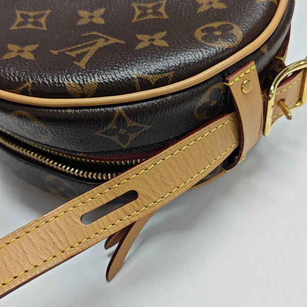 BOITE CHAPEAU PM Monogram Coated Canvas Brown
