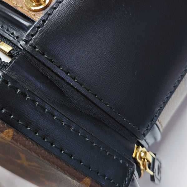 CANNES PM Monogram Coated Canvas Brown