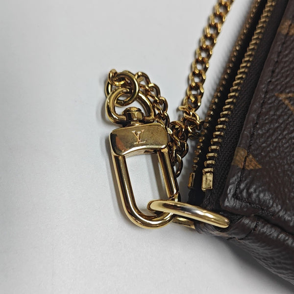 ACCESSOIRES Mini Monogram Coated Canvas Brown