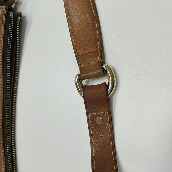TULUM GM Monogram Coated Canvas Brown