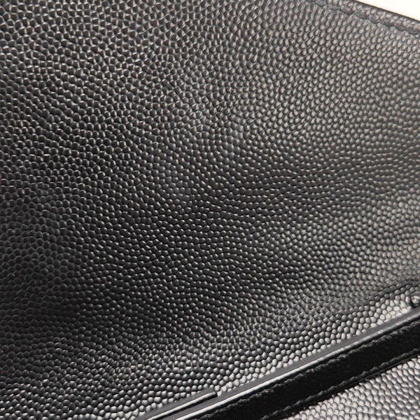 MONOGRAM Medium Quilted Calfskin Black