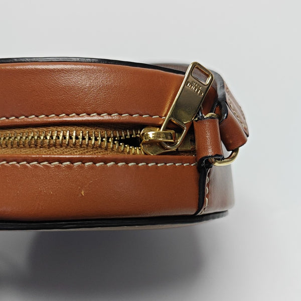TRIOMPHE Small Calfskin Brown