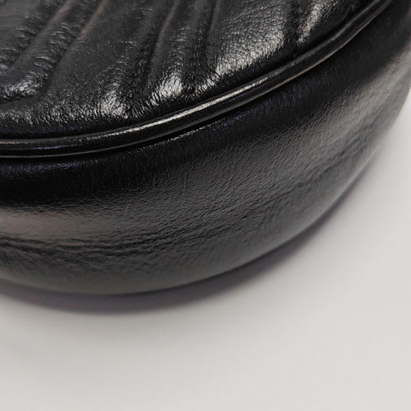 GG Marmont Mini Quilted Calfskin Black