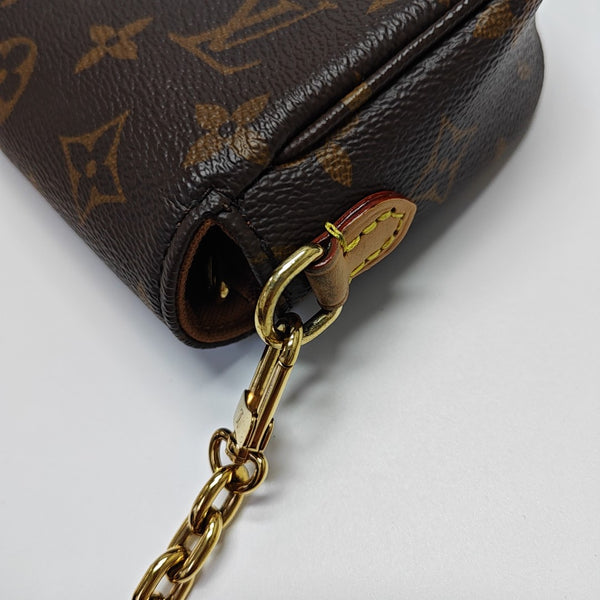 IVY Monogram Coated Canvas Brown