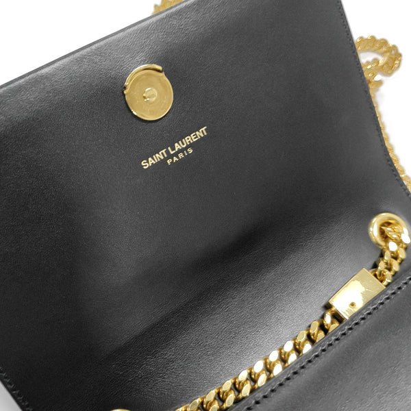 Authenticated pre-owned KATE Mini Calfskin Black - Crossbody Bag at Looply