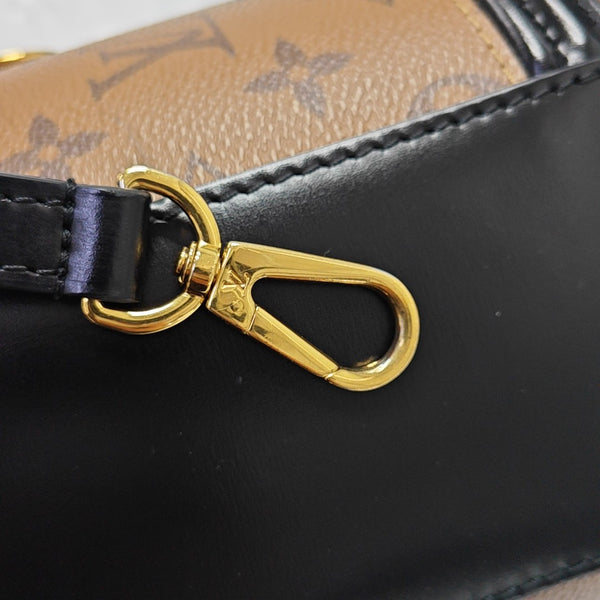 CANNES PM Monogram Coated Canvas Brown