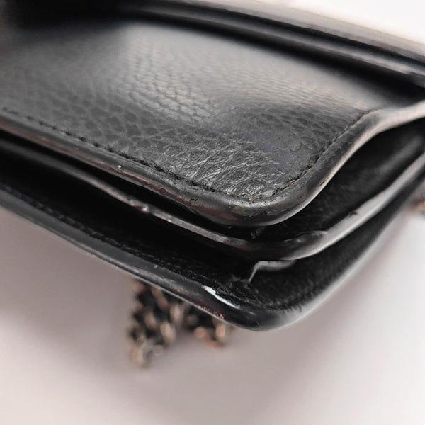 Authenticated pre-owned Dionysus Small Calfskin Black - Shoulder Bag at Looply