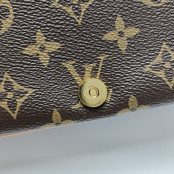 DIANE Monogram Coated Canvas Brown