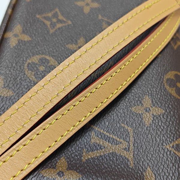 IVY Monogram Coated Canvas Brown